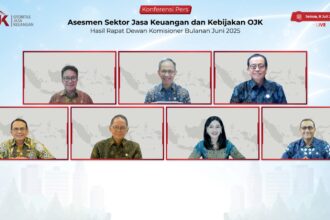 Rapat Dewan Komisioner Bulanan Otoritas Jasa Keuangan (OJK) pada 25 Juni 2025 menilai stabilitas Sektor Jasa Keuangan (SJK) tetap terjaga di tengah melemahnya perekonomian global dan peningkatan tensi geopolitik di Timur Tengah.