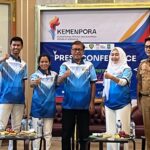 Jumpa pers Even Maraton bertajuk Patriot Run Indonesia Emas bakal segera bergulir di Bekasi pada tanggal 21 September 2025 mendatang dengan melombakan dua nomor, 5 km dan 10 km, untuk kategori pelajar, umum, master, dan disabilitas. Foto/ipol