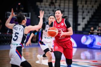 Indonesia Tantang Lebanon Perebutkan Tiket Bertahan di Divisi A.foto/perbasi