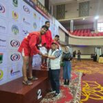 Ketua Pengurus Provinsi (Pengprov) Persambi Sumatera Barat yang juga Manajer Timnas Sambo Indonesia, Nurfirmanwansyah saat ditemui wartawan di Jakarta, Kamis (17/7/2025