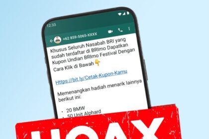 Ilustrasi modus penipuan digital yang memanfaatkan tautan palsu. Foto: Dok BRI