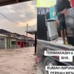 Warga Perumahan The Arthera Hill Ekstension Desa Jayasampurna, Kecamatan Serang Baru, Kabupaten Bekasi Jawa Barat, pergi meninggalkan rumah. Foto: Tangkap layar IG @cikarangceria