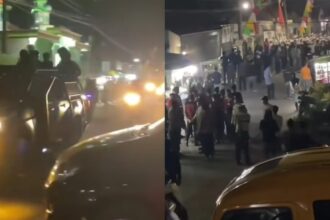 Bentrokan terjadi di acara ceramah Habib Rizieq Shihab di Pemalang, Jawa Tengah. Foto: Tangkap layar IG @kabarpemalang