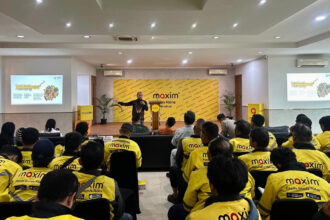 Maxim Safety Riding Seminar Fokus peningkatan kesadaran berlalu lintas khusus atau Tunetra. Foto/dra
