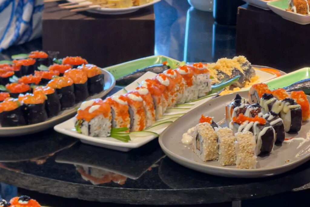 Aneka kuliner Jepang di program Japanese Brunch All You Can Eat Sotis Hotel Kemang. (dok. Sotis Hotel)