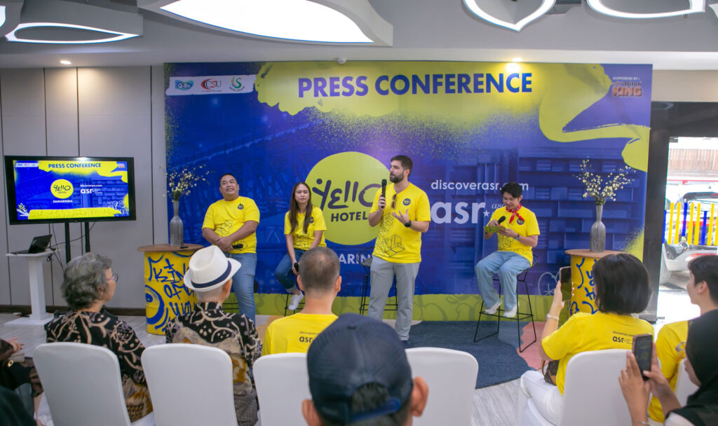 Konferensi pers peresmian Yello Hotel Samarinda. (dok. Ascott)