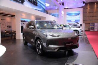 Geely EX5 ikut nampang di GIIAS 2025. Foto: Ist