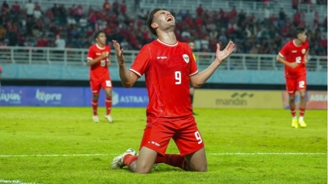 Bomber Garuda Muda Jens Raven. Foto : Ist