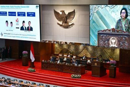 Sidang Paripurna DPR RI, pada Selasa (1/7), di Ruang Rapat DPR RI Jakarta.