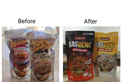 Kemasan produk UMKM setelah mengikuti program Packfest 2025. Foto: Telkom Indonesia