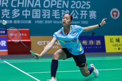 Pebulu tangkis Putri Kusuma Wardani