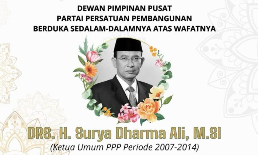 Suryadharma Ali meninggal dunia. Foto: Instagram @dpp.ppp