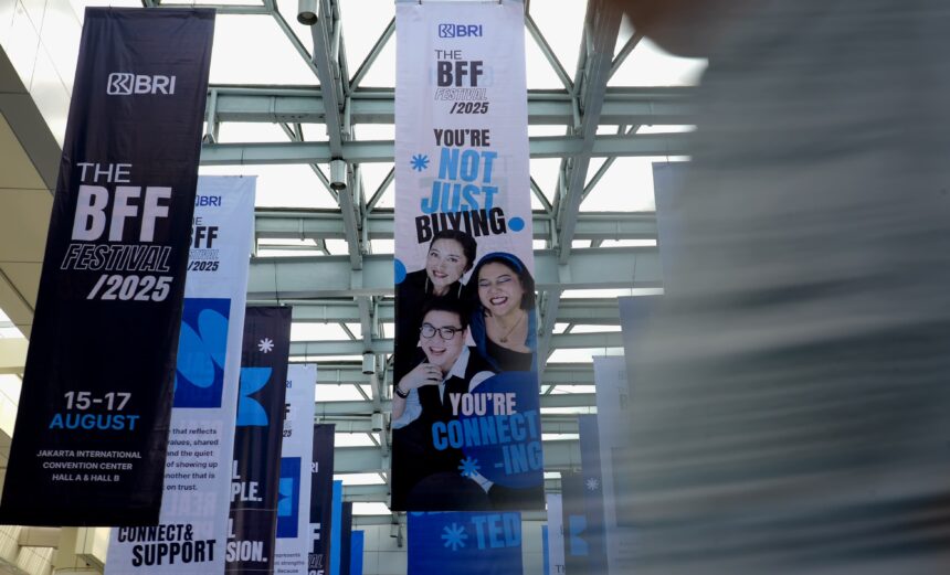 BRI berkolaborasi strategis dengan Beauty, Fashion, and Fragrance Festival (BFF Festival) 2025, yang menghadirkan 200 merek terkurasi dari brand berkualitas di Indonesia. Foto: Dok BRI