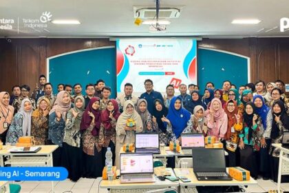 Program Coding AI di Semarang. Foto: Telkom Indonesia