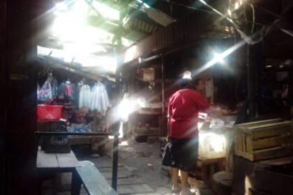 Kondisi Pasar Karet Pedurenan di Jalan Karet Belakang Barat, Kecamatan Setiabudi, Jakarta Selatan. Foto: Ist