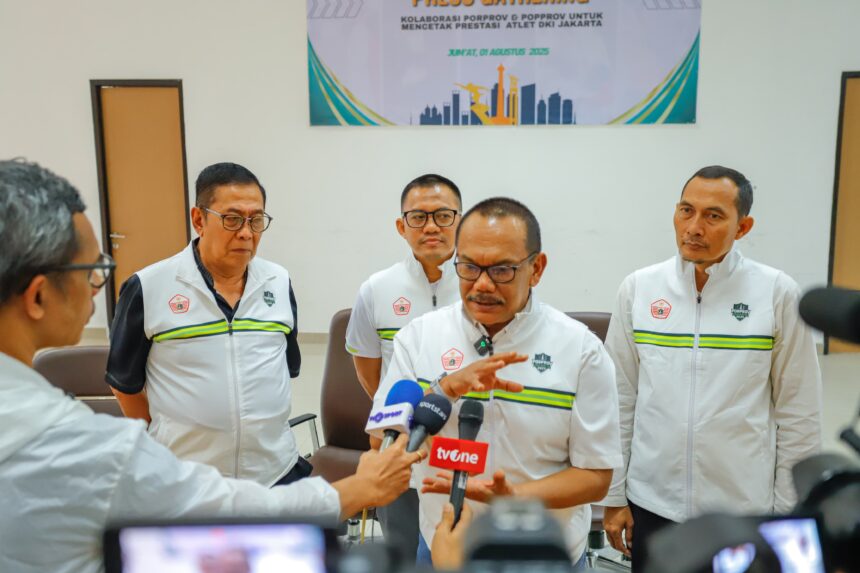 Total 487 atlet Ramaikan Porprov dan Popprov DKI Jakarta Hidayat Humaid Momentum para atlet Muda Berprestasi. Foto/ipol