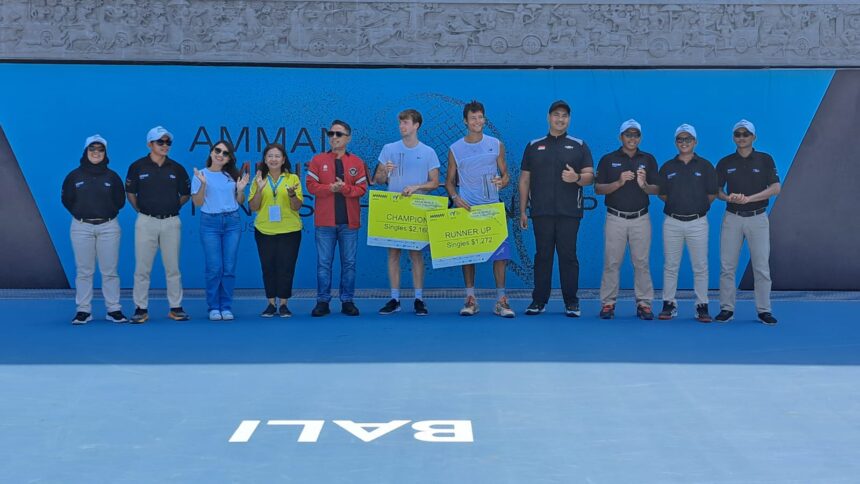 Max Basing Juara Amman Men's World Tennis Championship Seri II