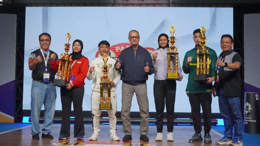74 Rekornas, Berhasil Terpecahkan, Di Kejurnas Angkat Besi Remaja dan Yunior Pupuk Indonesia 2025 di Bandung