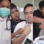 Sebuah video amatir memperlihatkan seorang dokter yang dimarahi keluarga pasien beredar di media sosial. terjadi di RSUD Sekayu Kabupaten Musi Banyuasin, Sumatera Selatan (Sumsel). Foto: Tangkap layar IG @miminsekayu