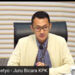 Juru Bicara KPK, Budi Prasetyo. Foto: Live streaming YT @kpkri