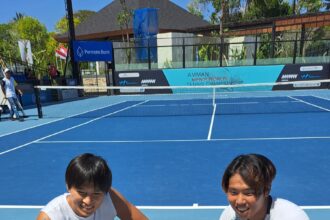 Kokoro Isomura/Sunshuke Nakagawa Juara Ganda Putra seri Keempat M-25