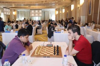 Jodi remis vs IM Robert Poliposyan (2415) dari Jerman