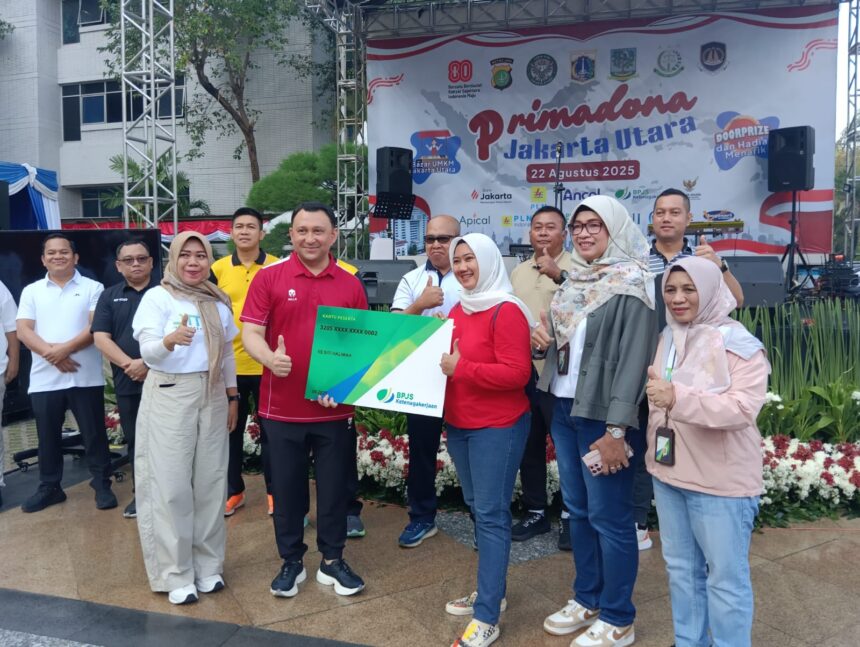 Pemerintah Kota (Pemkot) Jakarta Utara meluncurkan program Gerakan Sejahterakan Pekerja Sekitar Anda (Sertakan) BPJS Ketenagakerjaan.