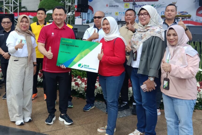 BPJS Ketenagakerjaan Kantor Cabang Jakarta Mangga Dua mengapresiasi langkah Pemerintah Kota (Pemkot) Jakarta Utara (Jakut) yang meluncurkan program Gerakan Sejahterakan Pekerja Sekitar Anda (Sertakan).