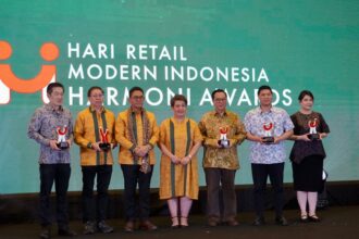 PT Electronic City Indonesia, Tbk menerima penghargaan dari HIPPINDO (Himpunan Peritel dan Penyewa Pusat Perbelanjaan Indonesia) “Indonesia Retail Summit & Expo 2025”, pada tanggal 27-28 Agustus 2025 yang bertempat di Hotel Swissotel PIK Jakarta. Foto: Istimewa