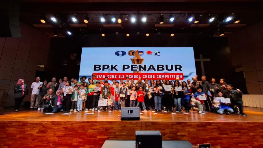 Foto para Juara BPK PENABUR Asian Zone 3.3 School Chess Championship 2025. Foto/ipol