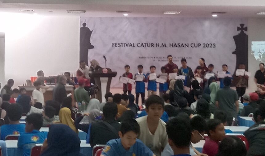 Festival Catur H. M. Hasan Cup 2025 Sukses Digelar dan Berharap Pecatur Indonesia Banyak Meraih Gelar GM. Foto/ipol