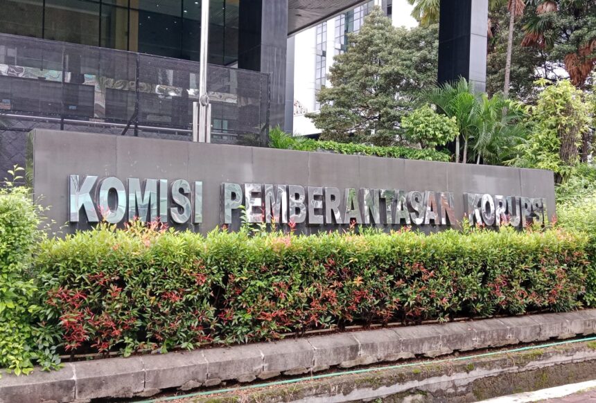 Lobi Gedung Merah Putih KPK. Foto: Dok ipol.id/Yudha Krastawan