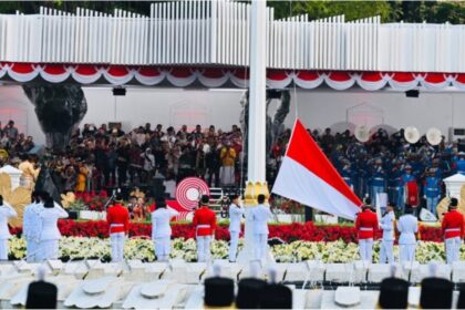 Upacara HUT RI di Istana. Foto: BPMI Setpres