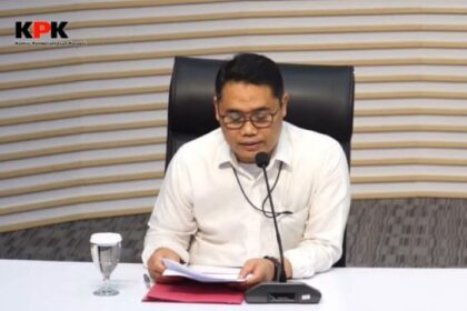 Pelaksana Tugas (Plt) Deputi Penindakan dan Eksekusi KPK, Asep Guntur Rahayu. Foto: Live streaming YT @kpkri