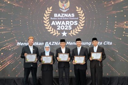 BAZNAS (BAZIS) Provinsi DKI Jakarta raih 5 penghargaan di BAZNAS Award 2025. (dok. BAZNAS (BAZIS) Provinsi DKI)