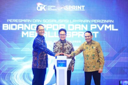 OJK meresmikan peralihan layanan perizinan dari Sistem Informasi Jasa Keuangan Terintegrasi ke Sistem Perizinan dan Registrasi Terintegrasi guna mempercepat dan mengefisienkan proses perizinan industri jasa keuangan.