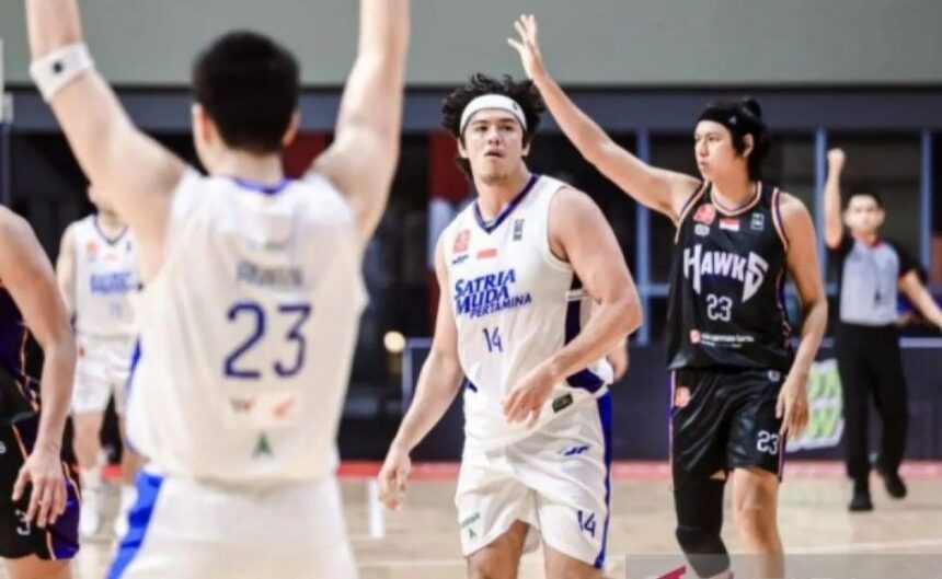 IBL All Indonesian 2025, Satria Muda Pertamina Bandung Puncaki Grup A, Usai Hattrick Raih Kemenangan