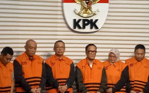 Pejabat di Kemenaker yang tertangkap OTT KPK. Foto : Ist