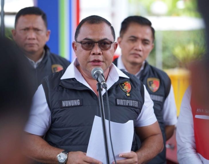 Dirtipidter Bareskrim Polri, Brigjen Pol. Nunung Syaifuddin.