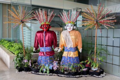 Ondel-ondel sebagai ikon Budaya Betawi. Foto: dok. Sekretariat DPRD Provinsi DKI Jakarta