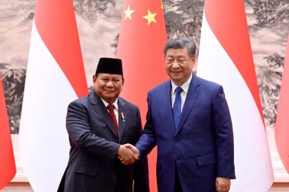 Pertemuan Presiden Prabowo Subianto dan Presiden China Xi Jinping, di Beijing, Sabtu (9/11/2024). Foto: BPMI Setpres