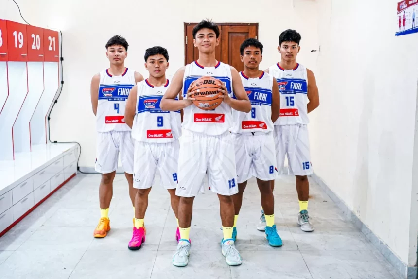Tim basket putra SMAN 1 Denpasar Honda DBL With Kopi Good Day 2025 Bali yang maju final Sabtu, 16 Agustus 2025 (dok DBL)