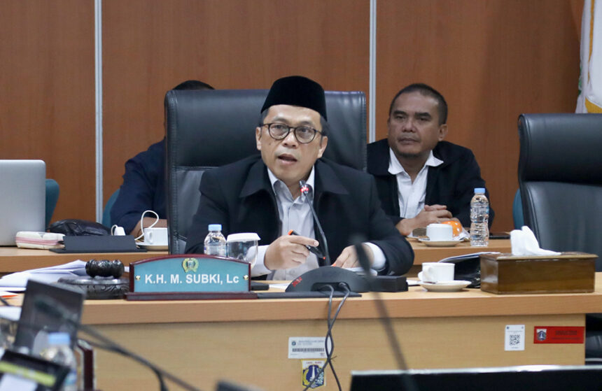 Anggota Komisi E DPRD Provinsi DKI Jakarta M. Subki. Foto: dok. Sekretariat DPRD Provinsi DKI Jakarta