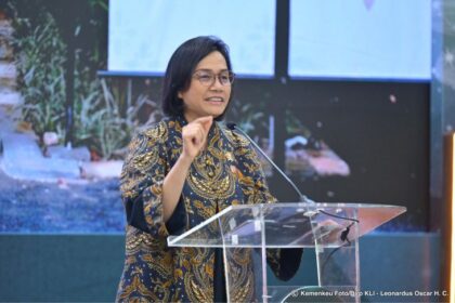 Menkeu Sri Mulyani bicara ekonomi syariah di Indonesia. Foto: Kemenkeu