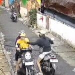 Simak, Tangkapan CVTV, Penjambret Berhasil Menggasak, Kalung Pengemudi Motor, di Kawasan Tambora, Jakbar