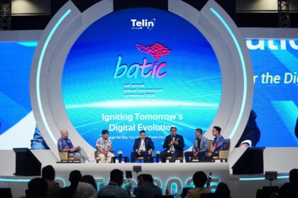 Para Speakers Hari Kedua BATIC 2025 yang berlangsung di Mangupura Hall, Bali International Convention Center (BICC), The Westin Resort, Nusa Dua pada Kamis (28/8/2025). Foto: Telkom Indonesia