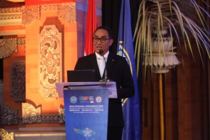 Kepala BNN Komjen Suyudi Ario Seto saat membuka ISSUP Regional Conference 2025 di Discovery Kartika Plaza Hotel, Kuta, Bali, Rabu (17/9/2025). Foto: Ist
