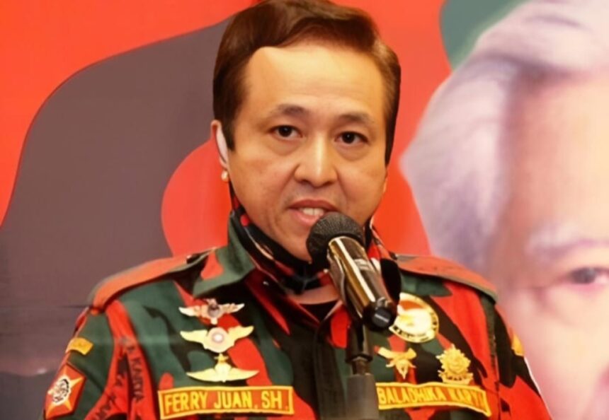 Ketua Umum Baladhika Karya Soksi, Ferry Juan. Foto: Ist