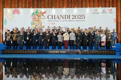 Konferensi budaya internasional Culture, Heritage, Art, Narrative, Diplomacy, and Innovation (CHANDI) 2025 di Denpasar, Bali. Foto: Ist