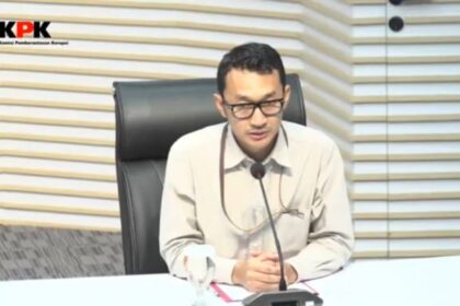 Juru Bicara KPK, Budi Prasetyo. Foto: Live streaming YT @kpkri